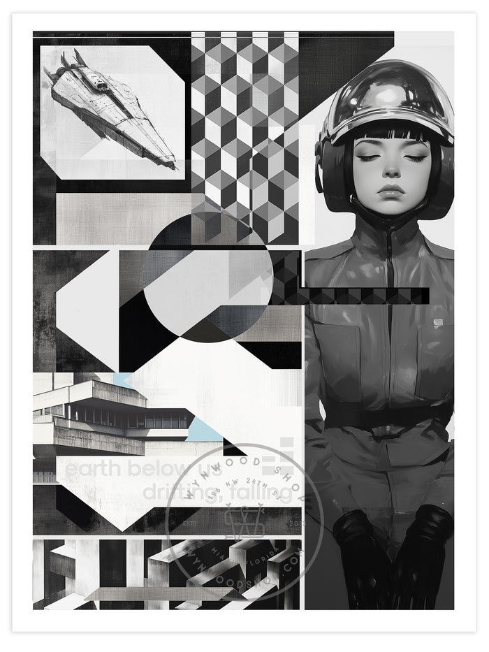 Earth Below Us - 24"x18" Limited edition photographic print - Wynwood Shop