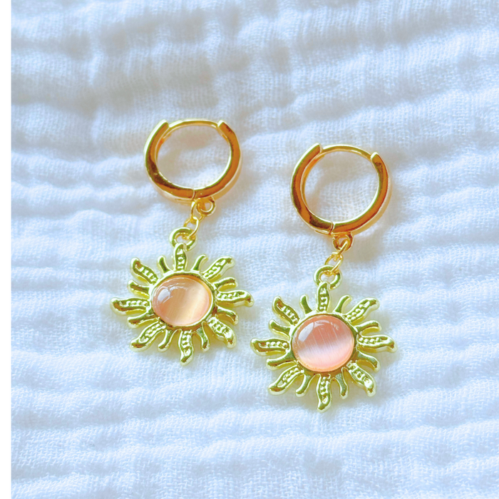 The Peach Florida Sun Jewelry Set - Wynwood Shop