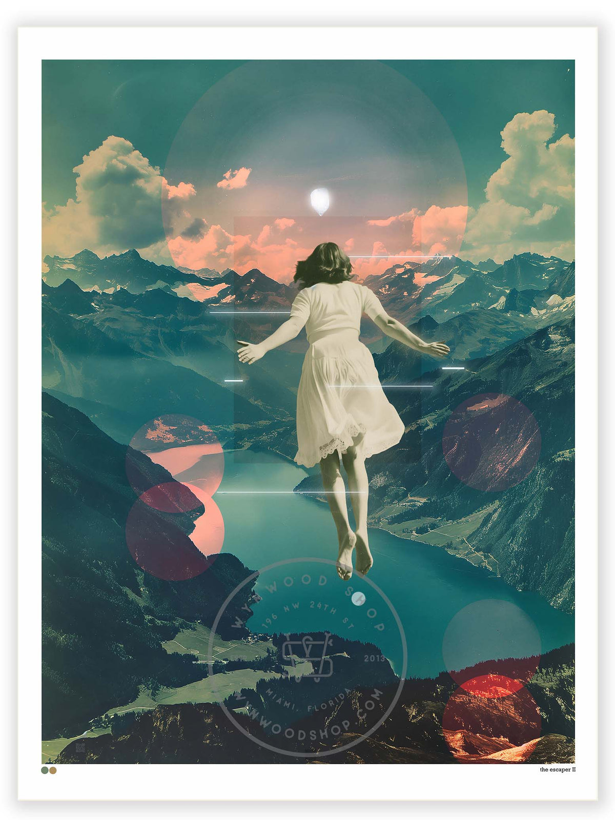 The Escaper II - 24"x18" Limited edition print - Wynwood Shop