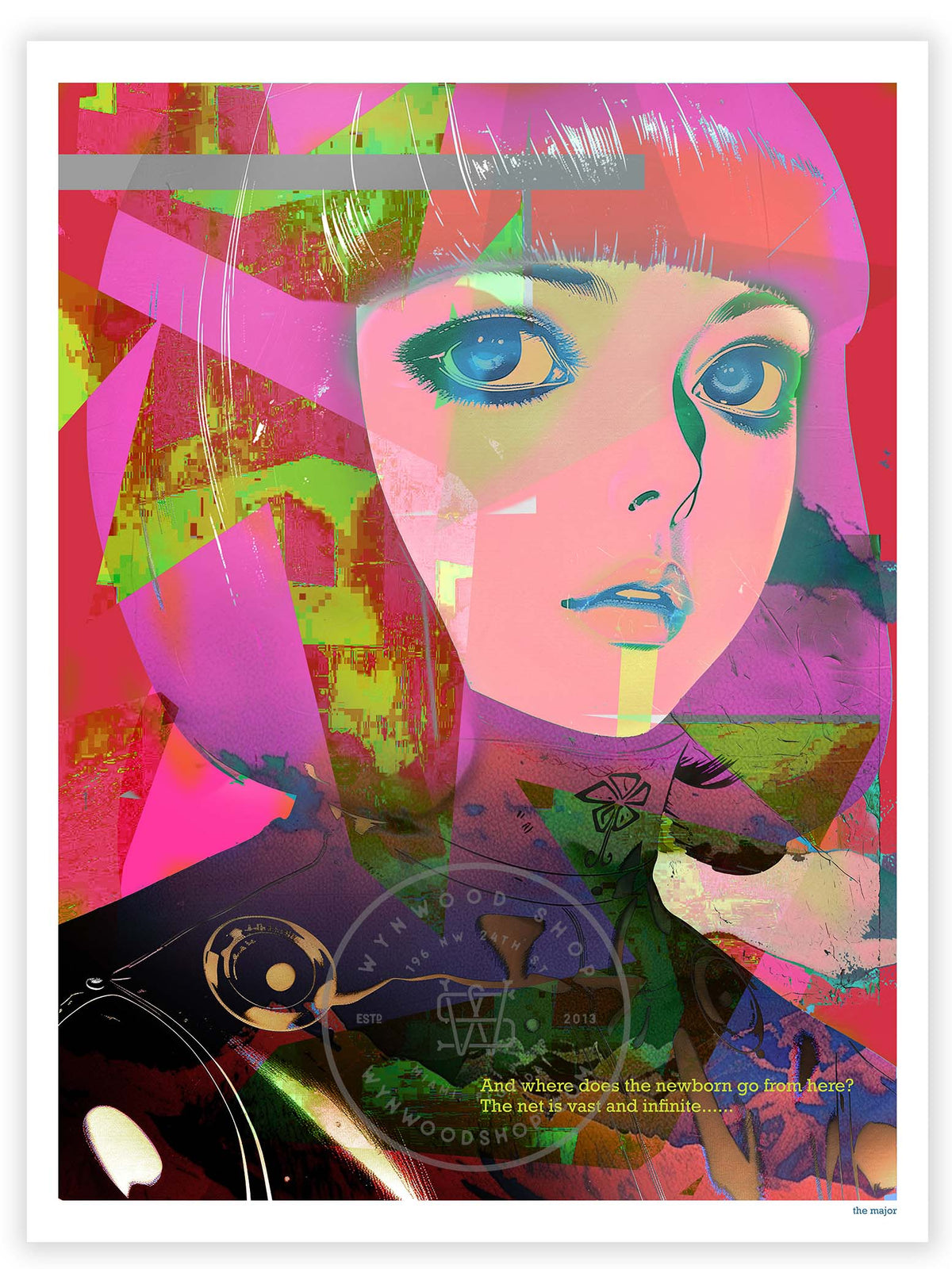 The Major - 24"x18" Limited edition print (Copy) - Wynwood Shop