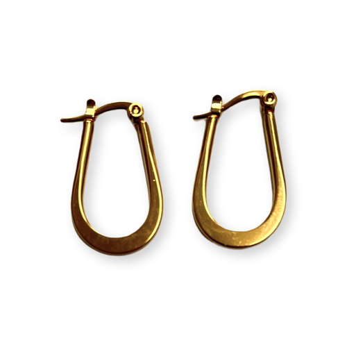 The Gold Angel Earrings