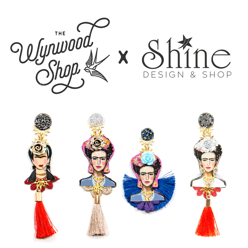 Shine Design and Shop Earrings at the Wynwood Shop