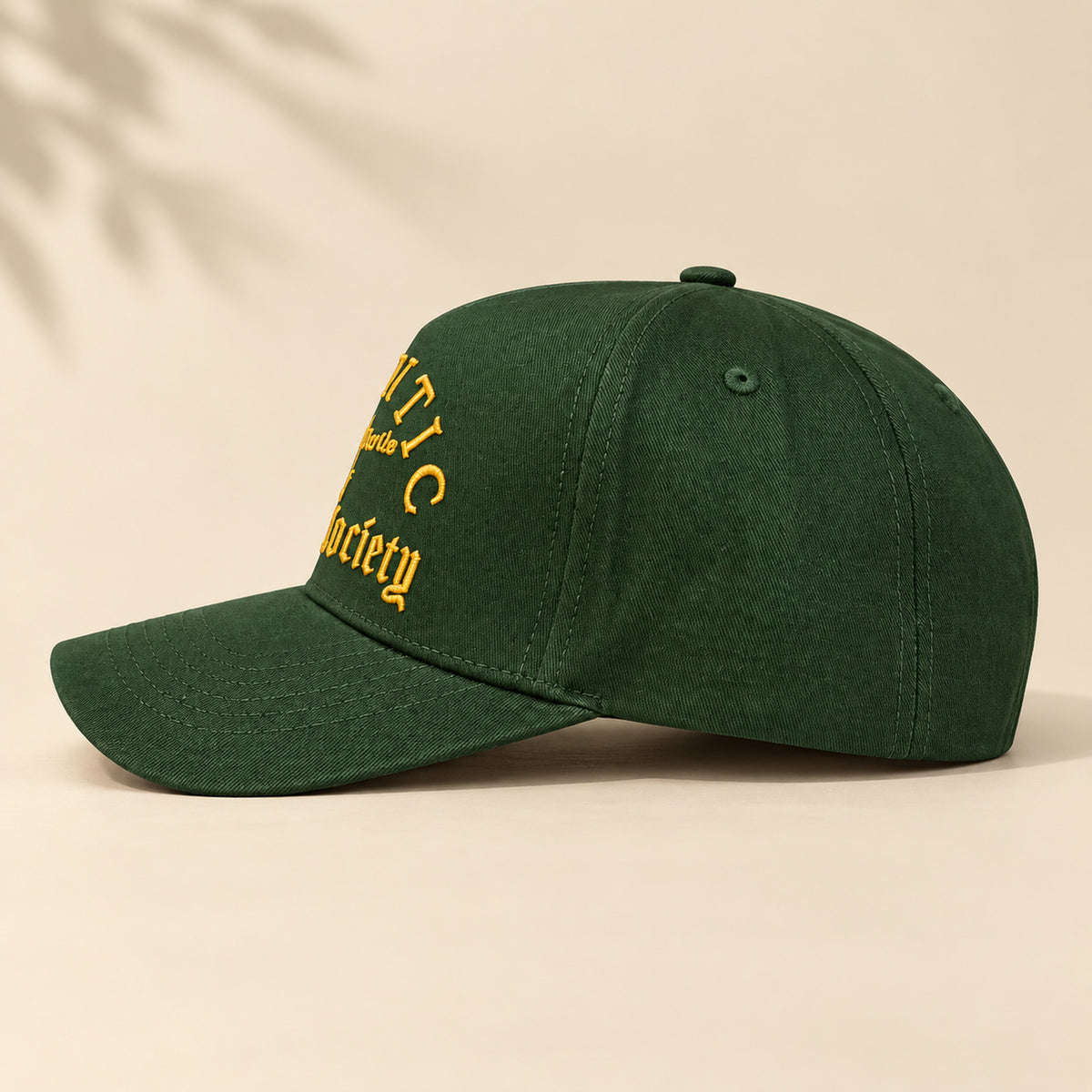 Atlantic Surfing Society Green Snapback Cap