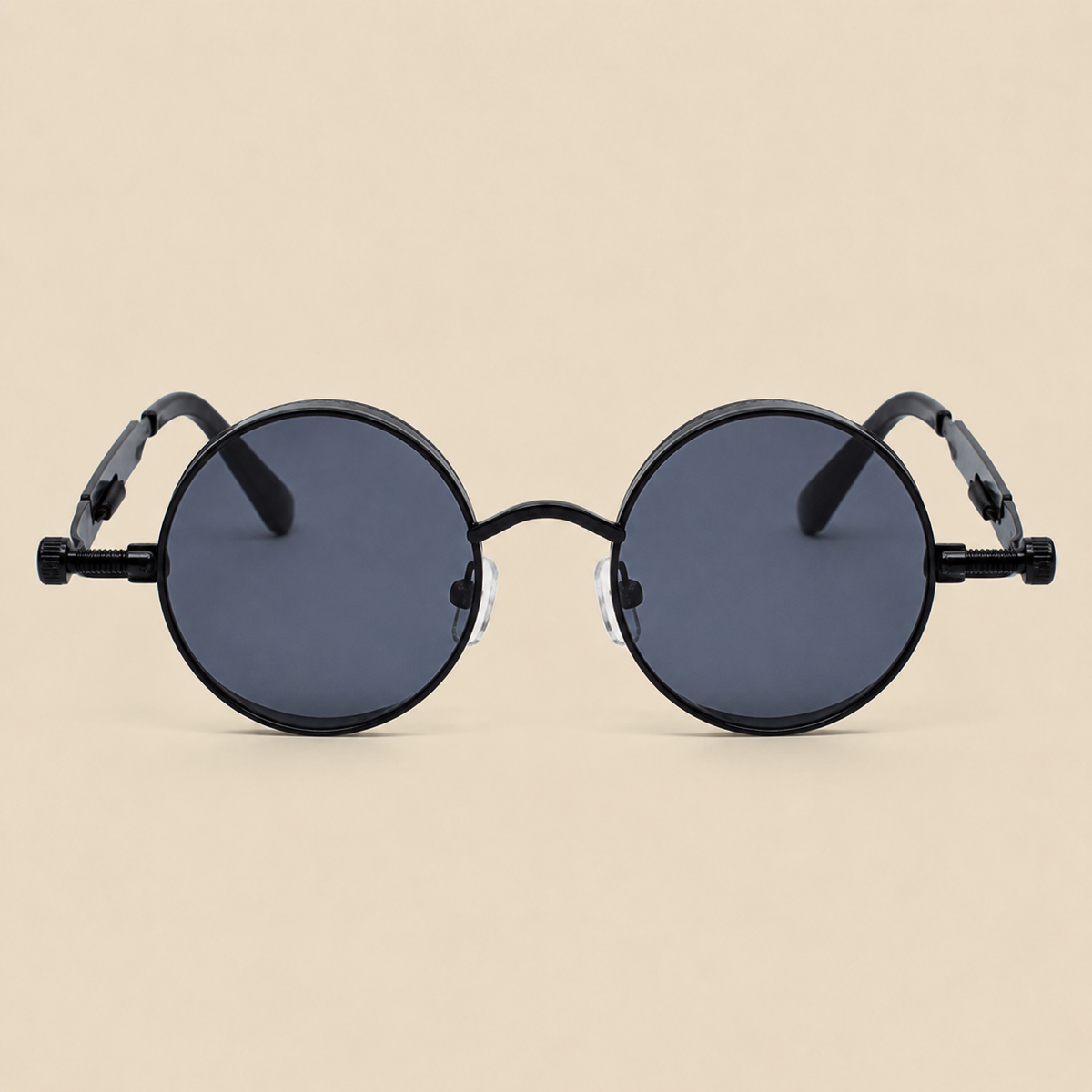 Gafas de sol redondas estilo steampunk