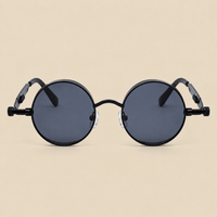 Gafas de sol redondas estilo steampunk