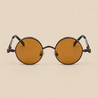 Gafas de sol redondas estilo steampunk