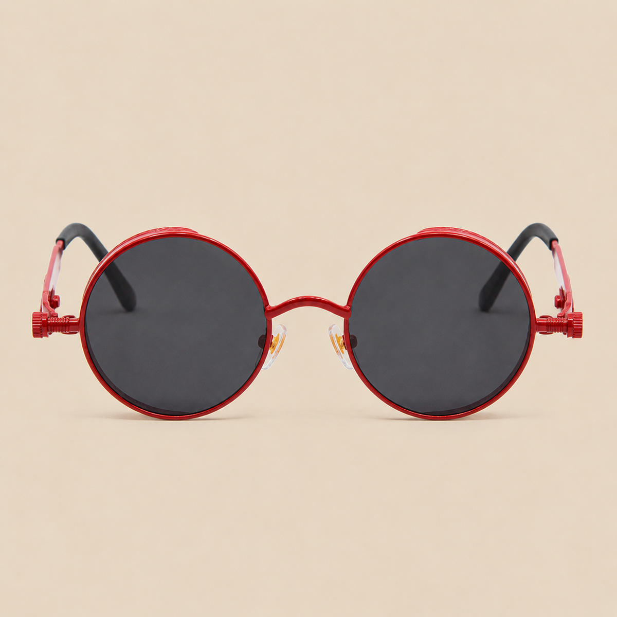 Gafas de sol redondas estilo steampunk