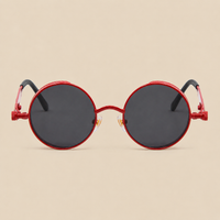 Gafas de sol redondas estilo steampunk
