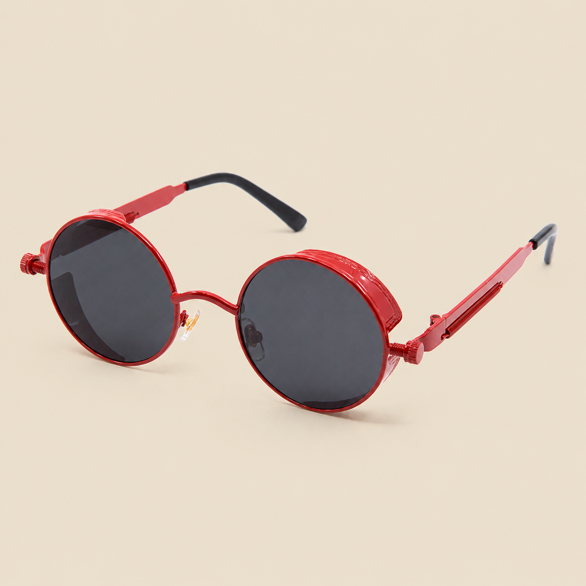 Gafas de sol redondas estilo steampunk