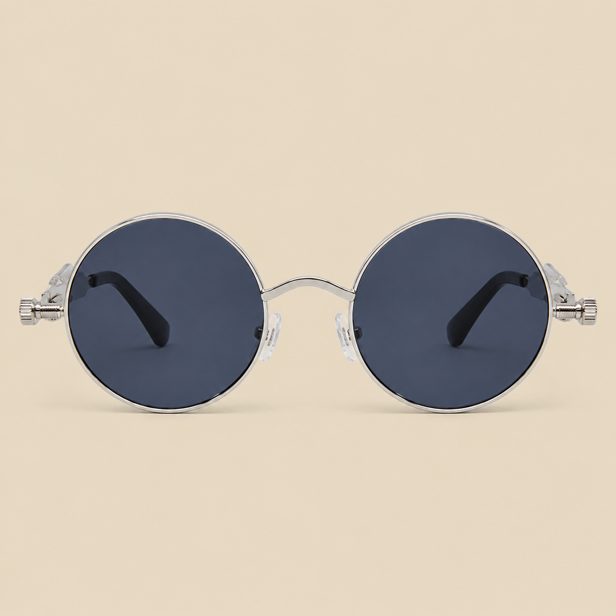Lunettes de soleil rondes Steampunk