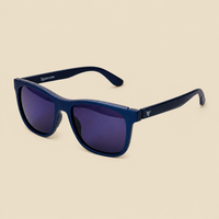 Blue Retro Vision Sunglasses