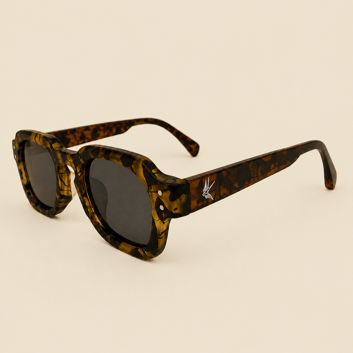 Las gafas de sol ovaladas sin marco
