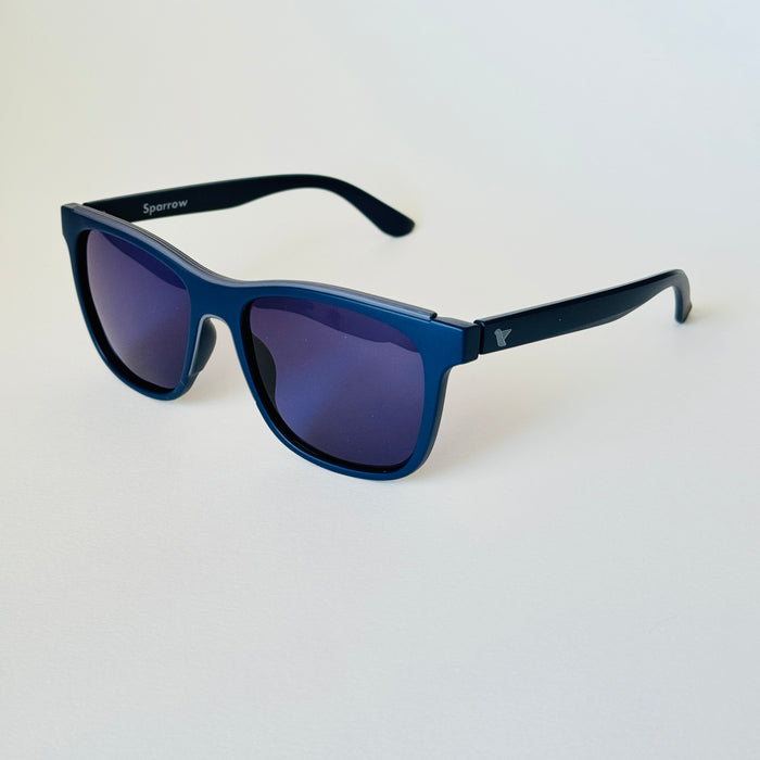 Blue Retro Vision Sunglasses - Wynwood Shop