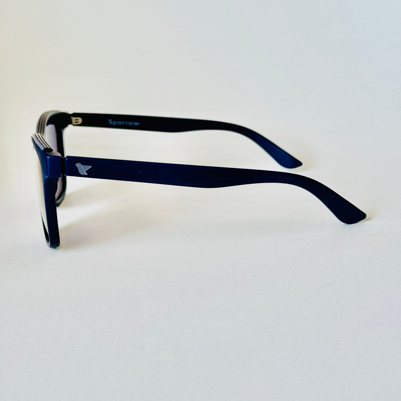 Blue Retro Vision Sunglasses - Wynwood Shop