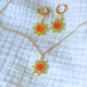 Set (Earrings & Necklace)
