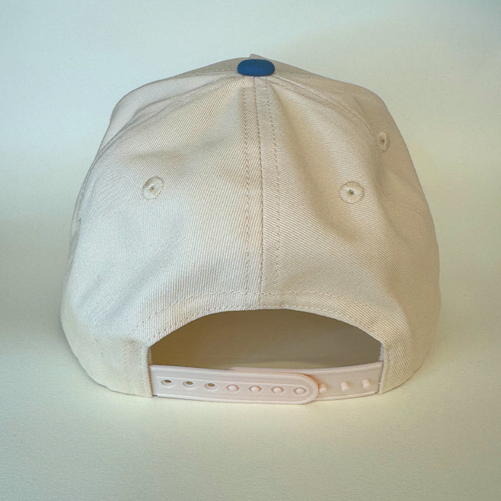 Miami Sailing Club Hat – Retro Blue & Creme Cap | Classic Vintage Style - Wynwood Shop