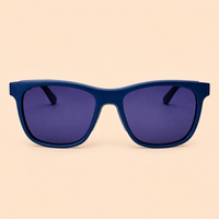 Blue Retro Vision Sunglasses