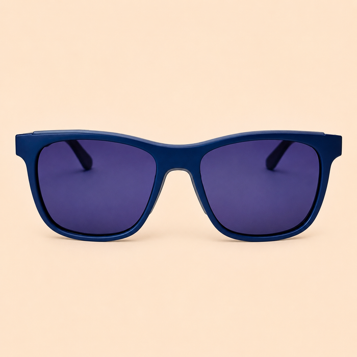 Blue Retro Vision Sunglasses