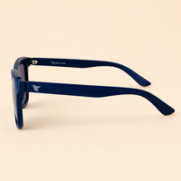 Blue Retro Vision Sunglasses