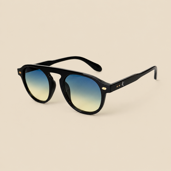 The Hudson Blue Degradé Lens Sunglasses