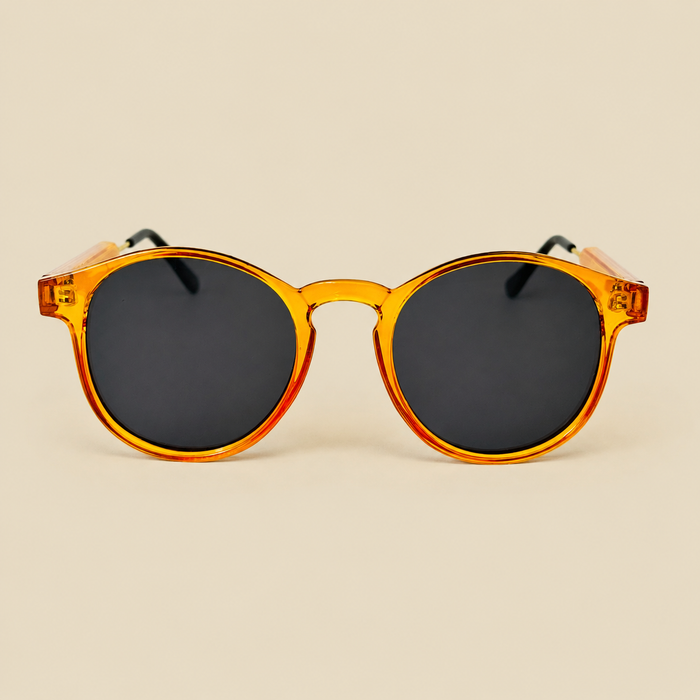 Las gafas de sol clásicas amarillas de Miami