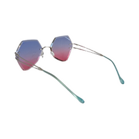 Hexagonal Frameless Sunglasses - Wynwood Shop