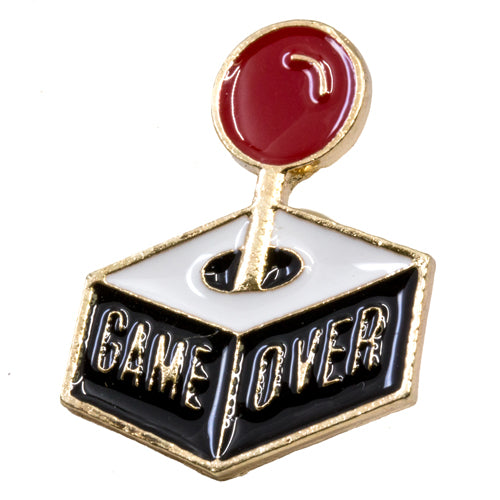 Game Over Enamel Pin - Wynwood Shop