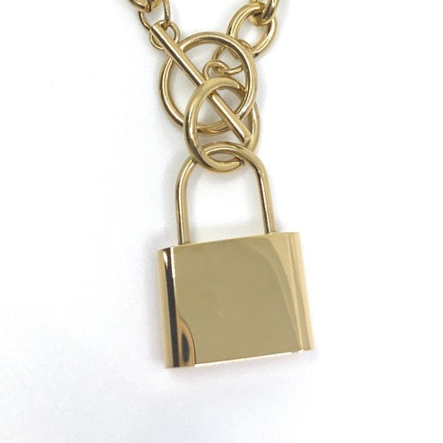 Wynwood Shop Lock Chunky Gold Chain Statement Necklace