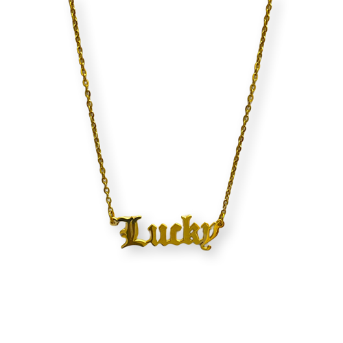 Lucky Gold Plated chain - Wynwood Shop