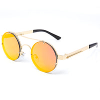 Round Steampunk Frameless Sunglasses - Wynwood Shop